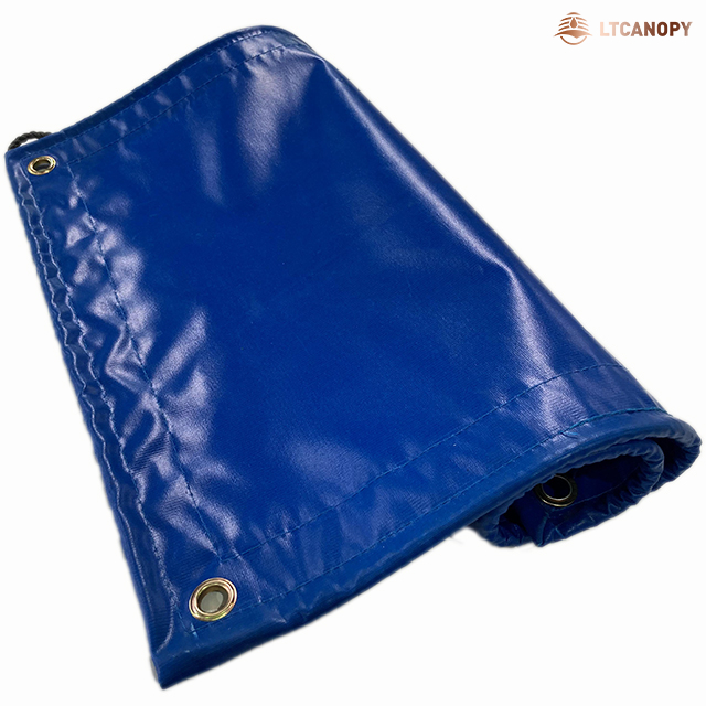 Blue Waterproof Pvc Coated Tarpaulin For Lorry Cover Buy Pvc Coated Tarp Waterproof Tarpaulin