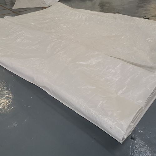 200GSM White PE Fabric Tarp For Goods Cover - Export Factory-Branch ...