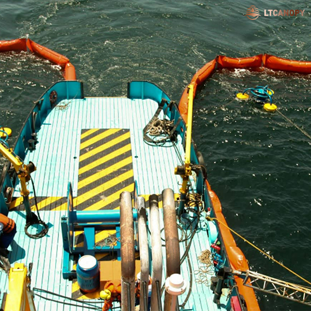 China oil spill containment boom manufacturers, oil spill containment